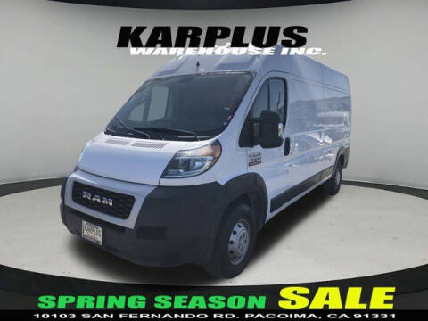 2020 RAM ProMaster for sale at Karplus Warehouse in Pacoima CA