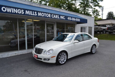 2008 Mercedes-Benz E-Class for sale at Owings Mills Motor Cars in Owings Mills MD