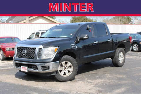 2017 Nissan Titan for sale at Minter Auto Sales in South Houston TX