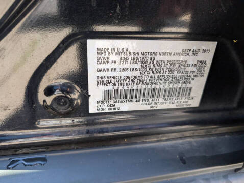 2014 Mitsubishi Outlander Sport