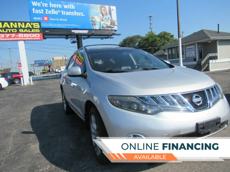 2009 Nissan Murano for sale at Hanna's Auto Sales in Indianapolis IN