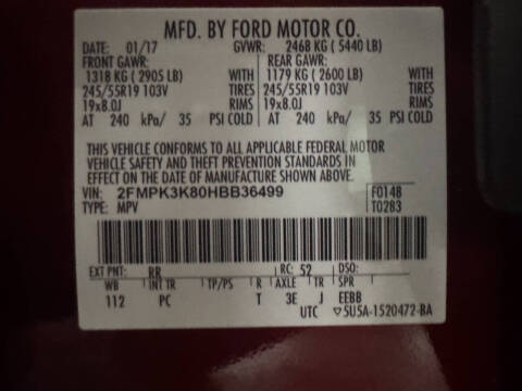 2017 Ford Edge Titanium