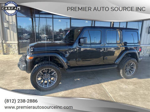 2021 Jeep Wrangler Unlimited for sale at Premier Auto Source INC in Terre Haute IN