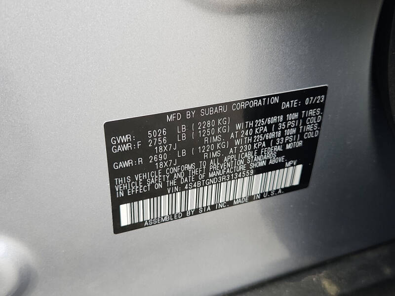 2024 Subaru Outback Limited XT