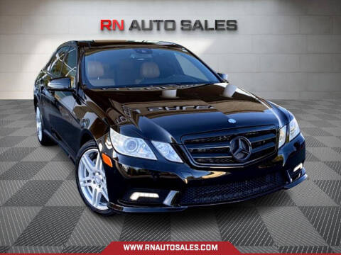 2010 Mercedes-Benz E-Class for sale at RN Auto Sales Inc in Sacramento CA