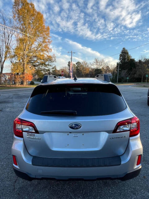 2016 Subaru Outback for sale at Genesis Motors in Stokesdale, NC