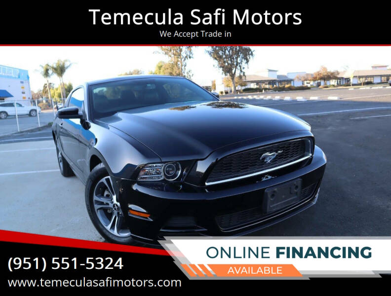 2013 Ford Mustang for sale at Temecula Safi Motors in Temecula CA