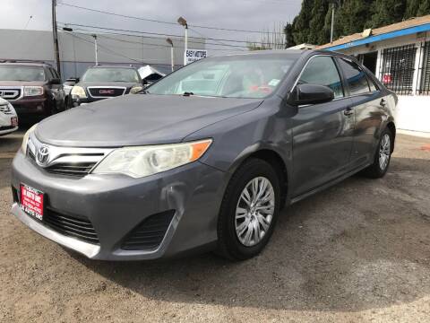 2012 Toyota Camry for sale at LR AUTO INC in Santa Ana CA