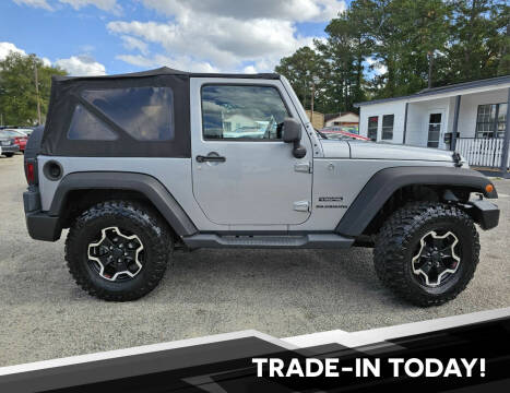 2013 Jeep Wrangler for sale at Rodgers Enterprises in North Charleston SC