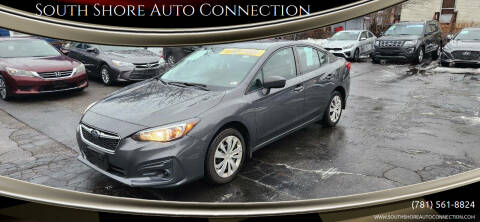 2018 Subaru Impreza for sale at South Shore Auto Connection in Whitman MA