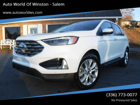 2020 Ford Edge for sale at Auto World Of Winston - Salem in Winston Salem NC