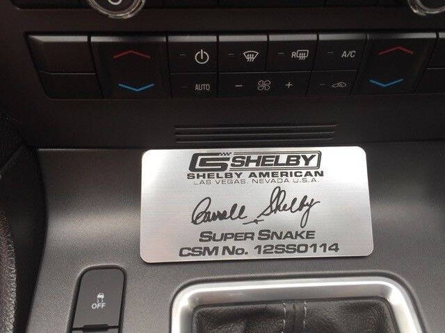 2012 Ford Shelby GT500