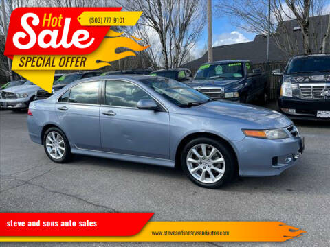 2007 Acura TSX for sale at steve and sons auto sales in Happy Valley OR