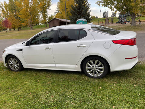 2015 Kia Optima for sale at BELOW BOOK AUTO SALES in Idaho Falls ID