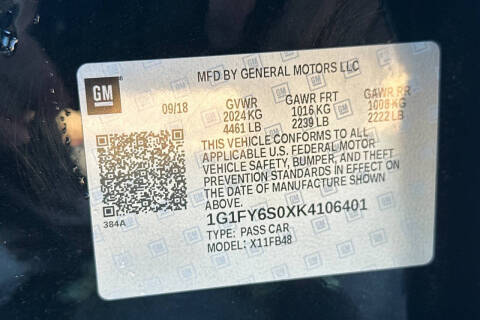 2019 Chevrolet Bolt EV LT