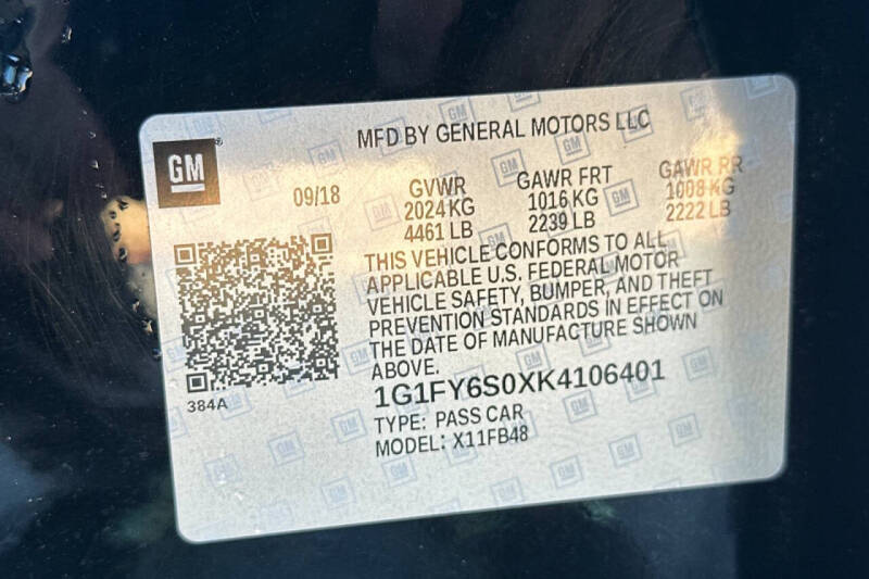 2019 Chevrolet Bolt EV LT