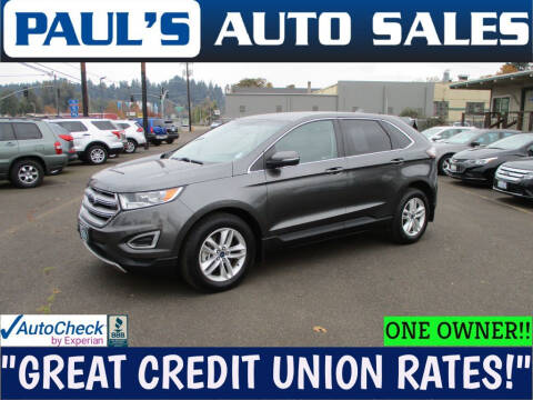 2016 Ford Edge for sale at Paul's Auto Sales in Eugene OR