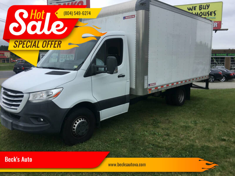 2019 Freightliner Sprinter for sale at Beck's Auto in Chesterfield VA