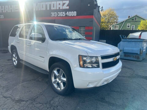 2012 Chevrolet Tahoe for sale at Shaheen Motorz, LLC. in Detroit MI