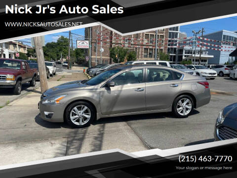 2015 Nissan Altima for sale at Nick Jr's Auto Sales in Philadelphia PA