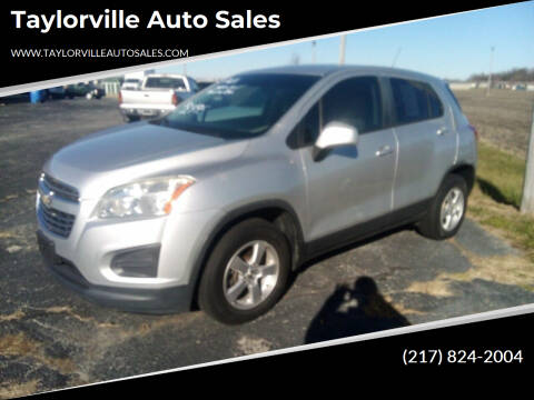 2015 Chevrolet Trax for sale at Taylorville Auto Sales in Taylorville IL