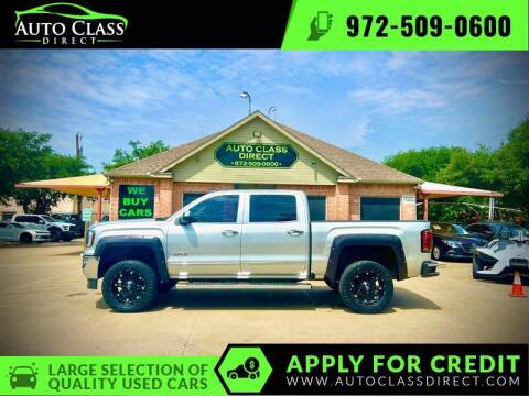 2018 GMC Sierra 1500 for sale at Auto Class Direct in Plano TX