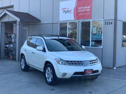 2007 Nissan Murano for sale at Apex Motors Tacoma in Tacoma WA