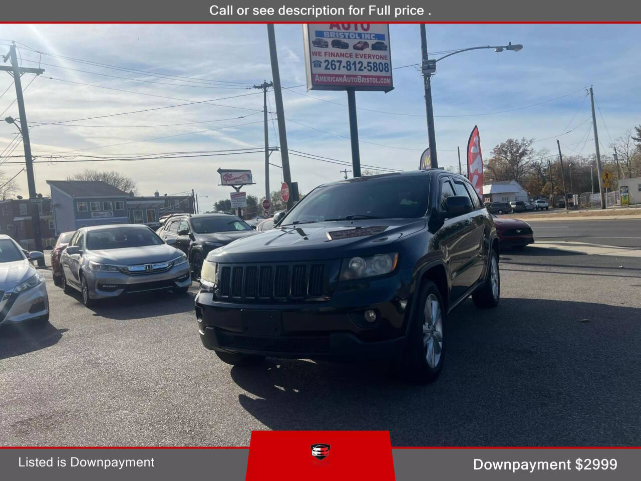 2012 Jeep Grand Cherokee for sale at American Auto Bristol Inc in Bristol, PA