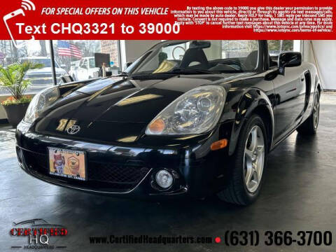 2003 Toyota MR2 Spyder for sale at CERTIFIED HEADQUARTERS in Saint James NY
