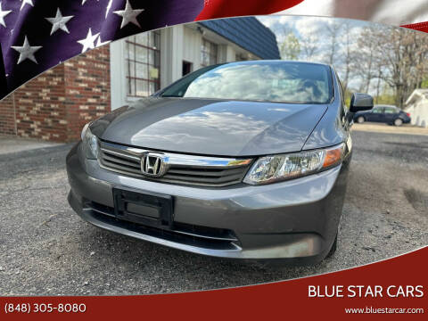 2012 Honda Civic for sale at Blue Star Cars in Jamesburg NJ