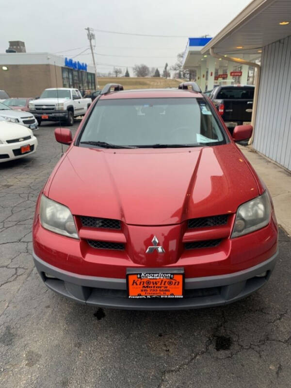 2003 Mitsubishi Outlander for sale at Knowlton Motors, Inc. in Freeport IL