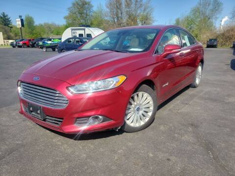 2014 Ford Fusion Hybrid for sale at Cruisin' Auto Sales in Madison IN