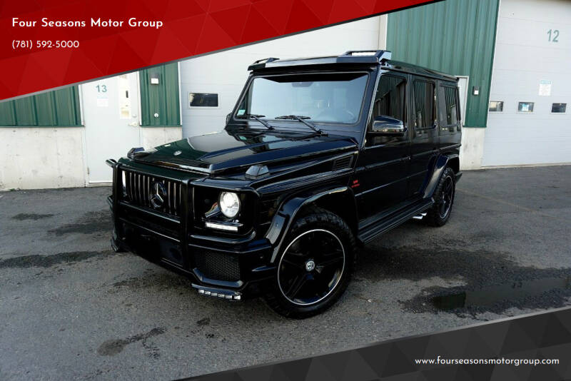 2017 Mercedes-Benz G-Class for sale at Four Seasons Motor Group in Swampscott MA