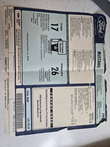 2004 Ford Mustang Mach 1 Premium