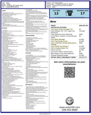 2021 Dodge Durango SRT Hellcat