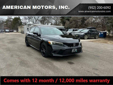 2023 Honda Civic for sale at AMERICAN MOTORS, INC. in Farmington MN