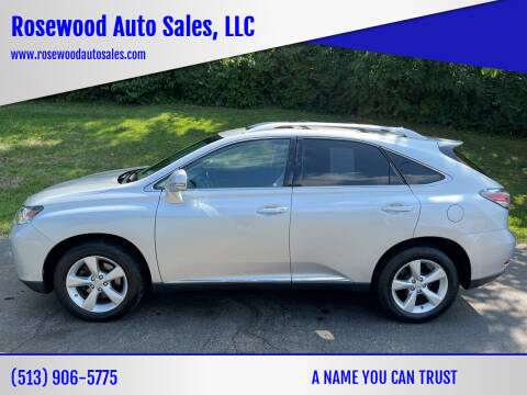 2013 Lexus RX 350 for sale at Rosewood Auto Sales, LLC in Hamilton OH