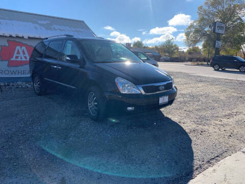 2012 Kia Sedona for sale at Arrowhead Auto in Riverton WY