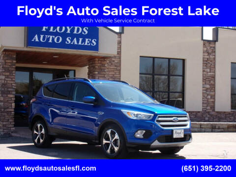 2018 Ford Escape for sale at Floyd's Auto Sales Forest Lake in Forest Lake MN