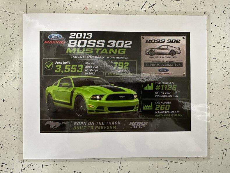 2013 Ford Mustang Boss 302