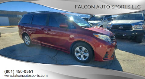2018 Toyota Sienna for sale at Falcon Auto Sports LLC in Murray UT