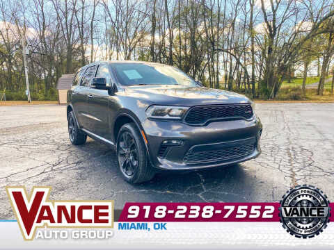 2021 Dodge Durango for sale at Vance Fleet Services in Guthrie OK