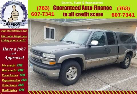 2001 Chevrolet Silverado 1500 for sale at Capital Fleet  & Remarketing  Auto Finance in Columbia Heights MN