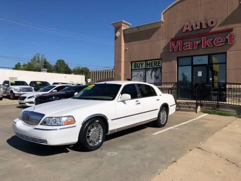 2010 Lincoln Town Car for sale at Auto Market in Oklahoma City OK