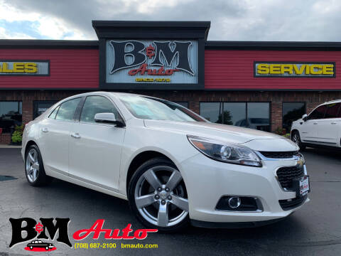 2014 Chevrolet Malibu for sale at B & M Auto Sales Inc. in Oak Forest IL