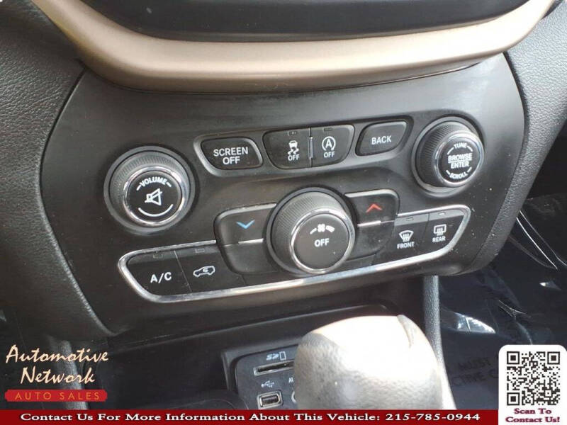 2016 Jeep Cherokee Latitude Altitude