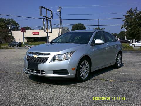 2011 Chevrolet Cruze for sale at MIRACLE AUTO SALES in Cranston RI