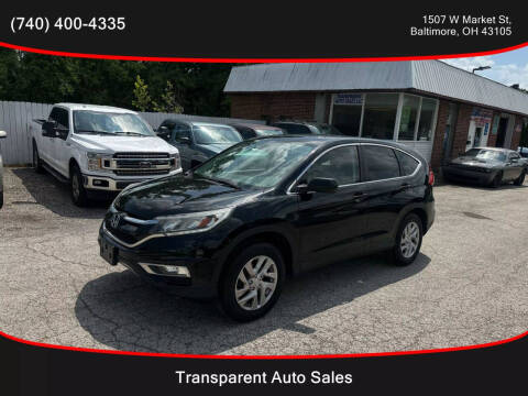 2015 Honda CR-V for sale at Transparent Auto Sales LLC in Baltimore OH