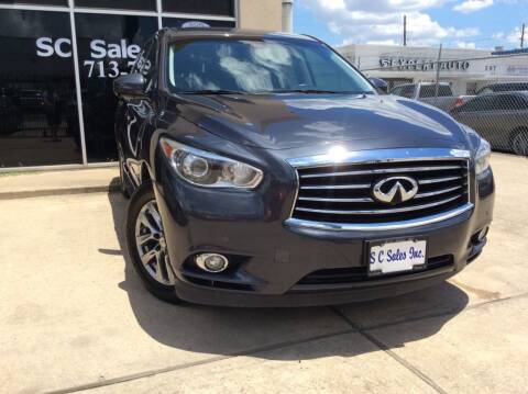 2014 Infiniti QX60 for sale at SC SALES INC in Houston TX