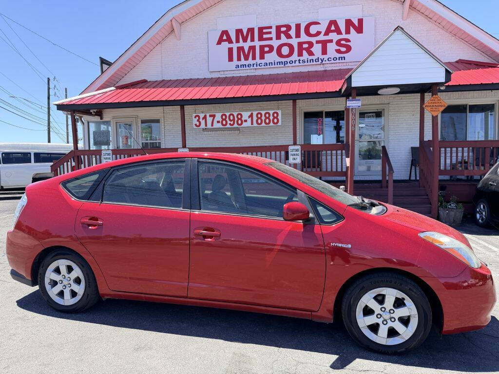 Red 2007 Toyota Prius Base 4dr Hatchback 1